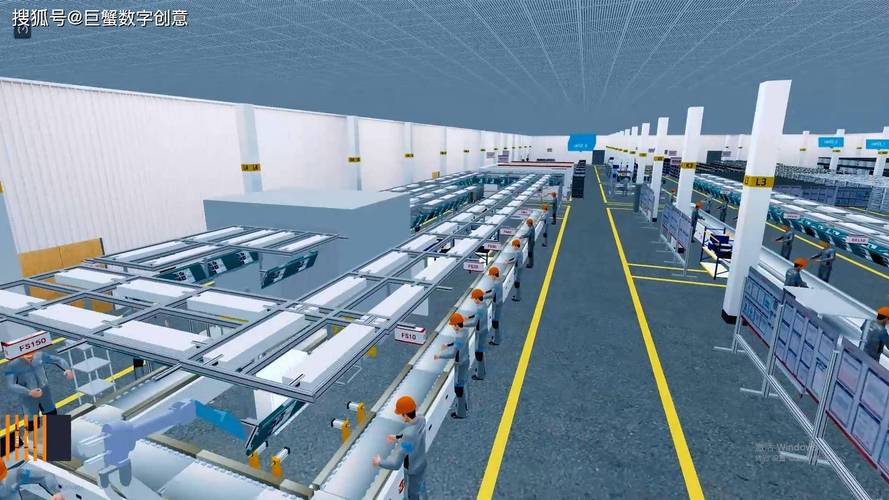 数字工厂智能车间建设,3d可视化数据交互系统开发
